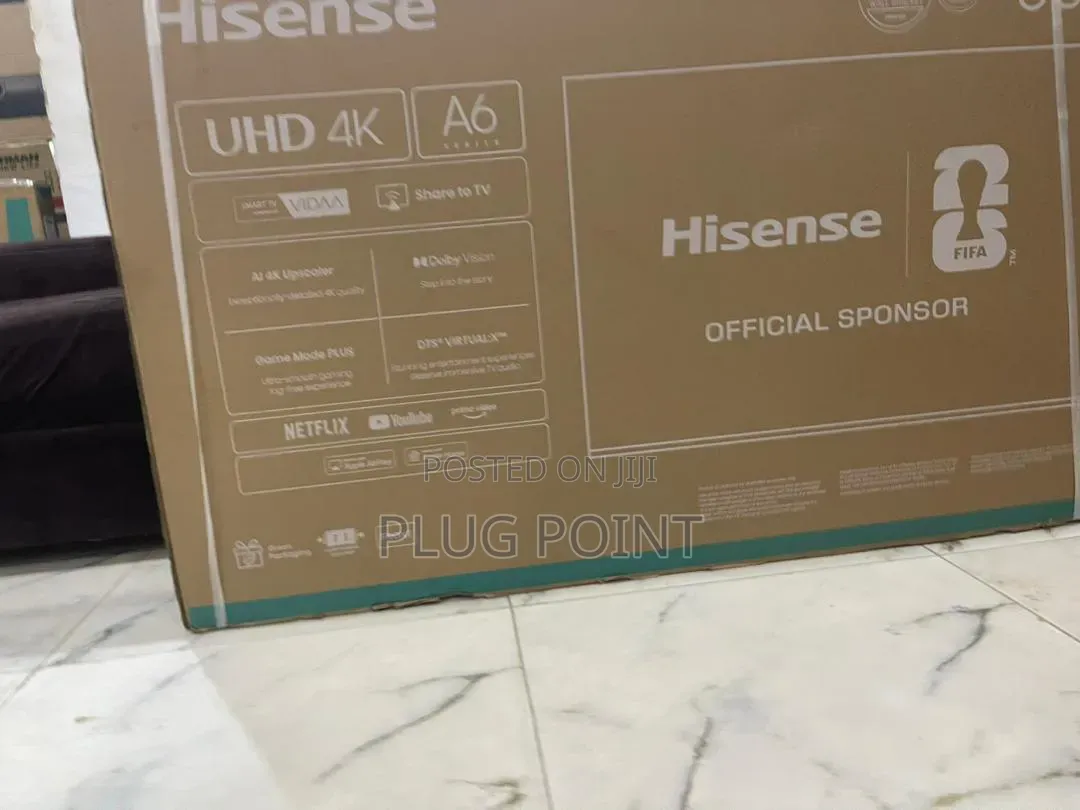 Hisense 55” Ultra Hd Smart Television With Rich Colors