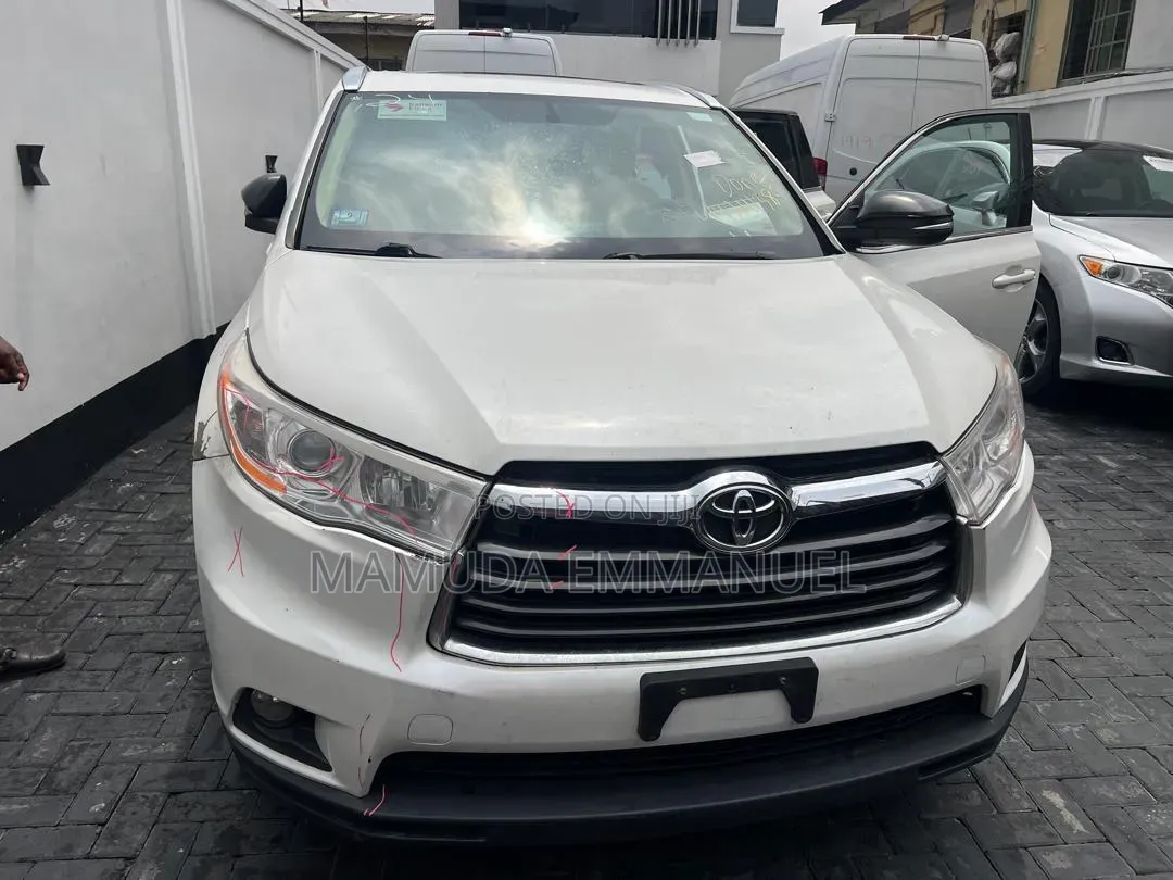 Toyota Highlander 2015 White
