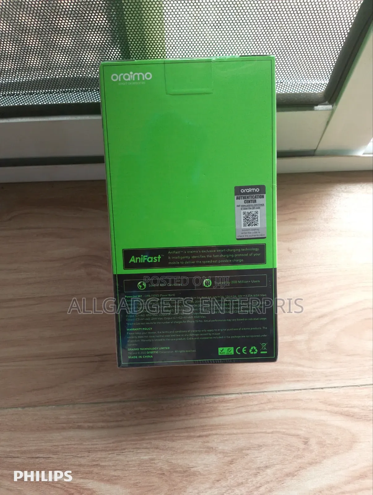 Oraimo Power Jet 501 Power 50,000mah 85watt