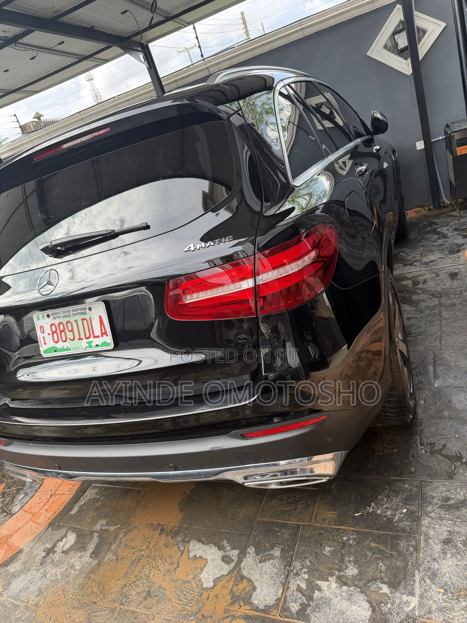 Mercedes-Benz GLC-Class 2017 Black