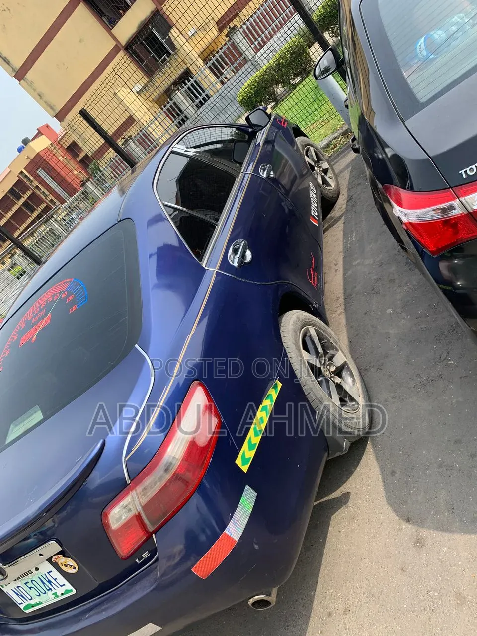 Toyota Camry 2008 Blue