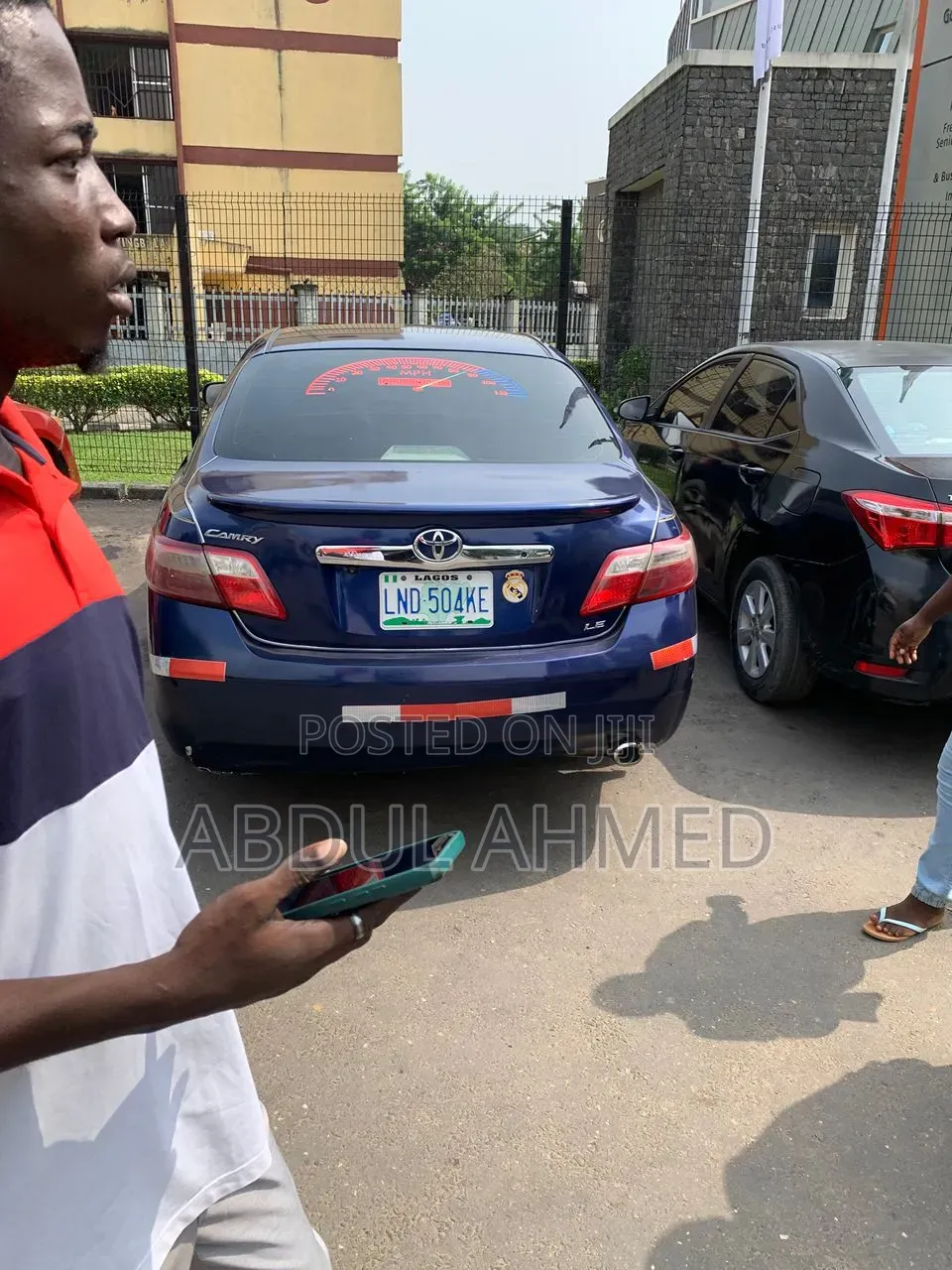 Toyota Camry 2008 Blue