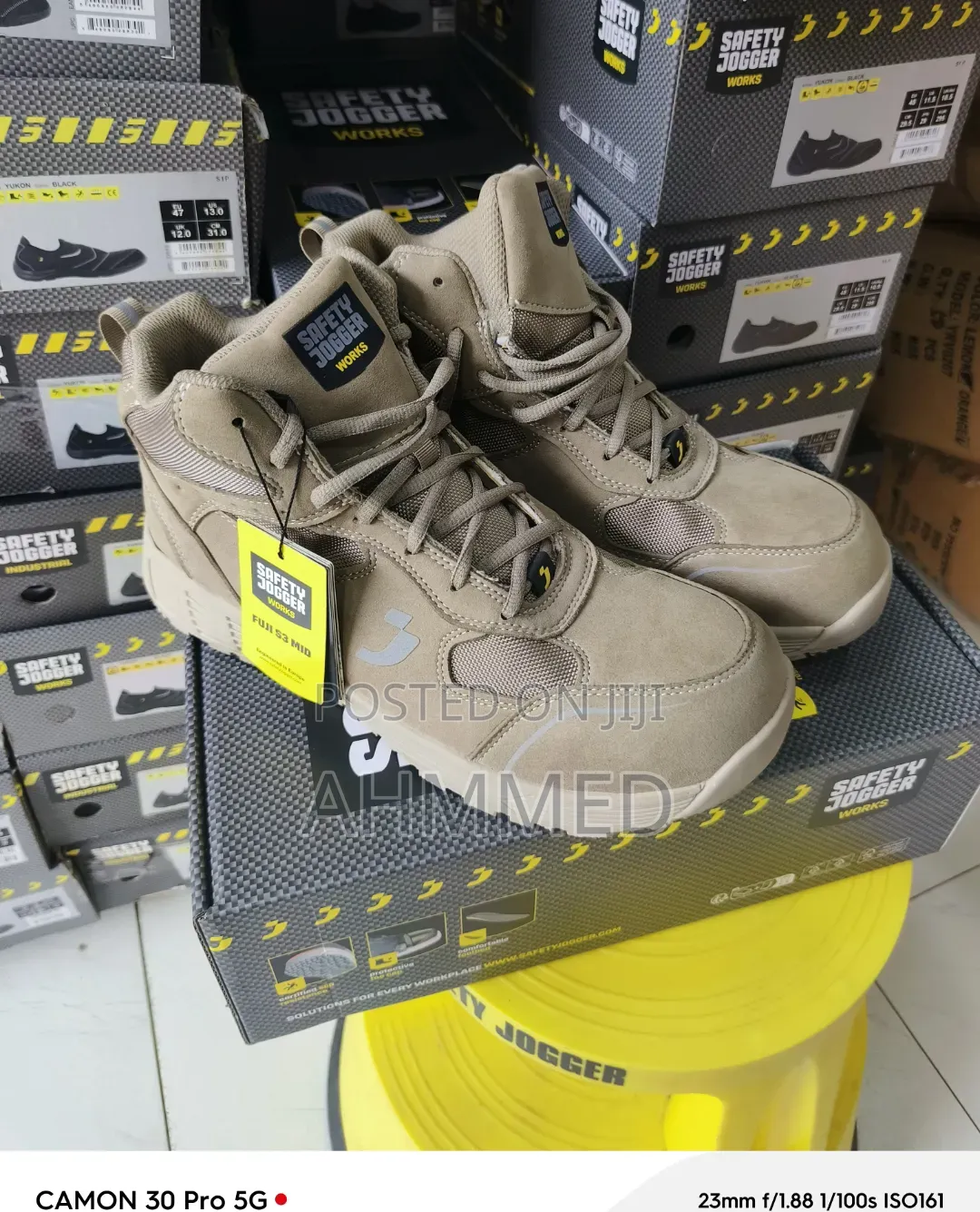 Fuji S3 Mid Safety Jogger Boot