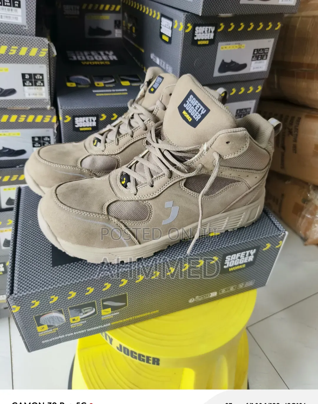 Fuji S3 Mid Safety Jogger Boot