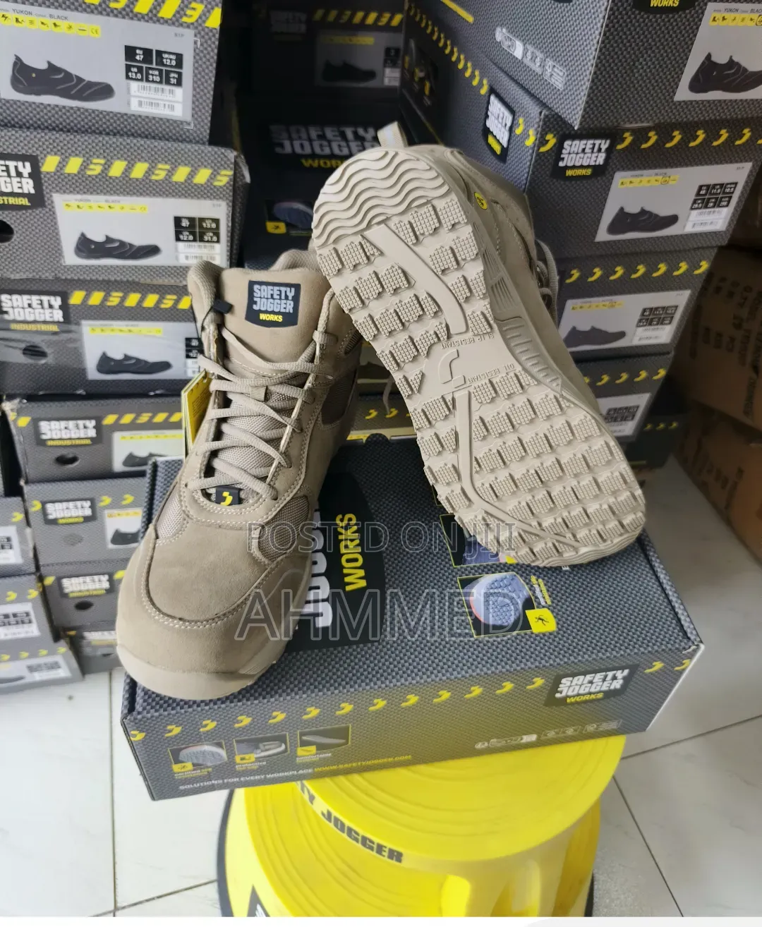 Fuji S3 Mid Safety Jogger Boot