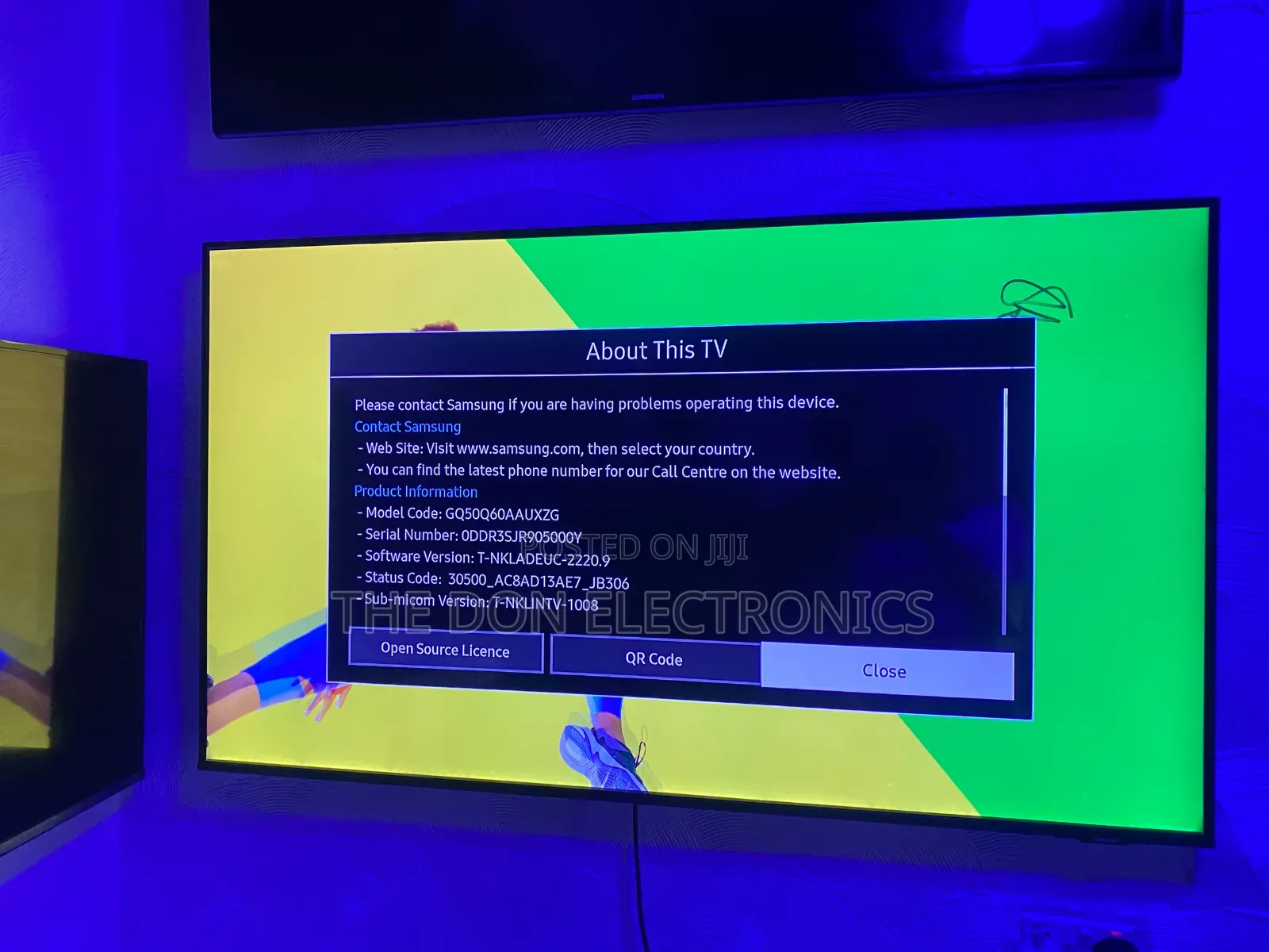 Samsung 50 Inch Tv Q60a Smart Tv (2024) Model