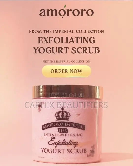 Amororo Imperial Whitening Yoghurt Scrub