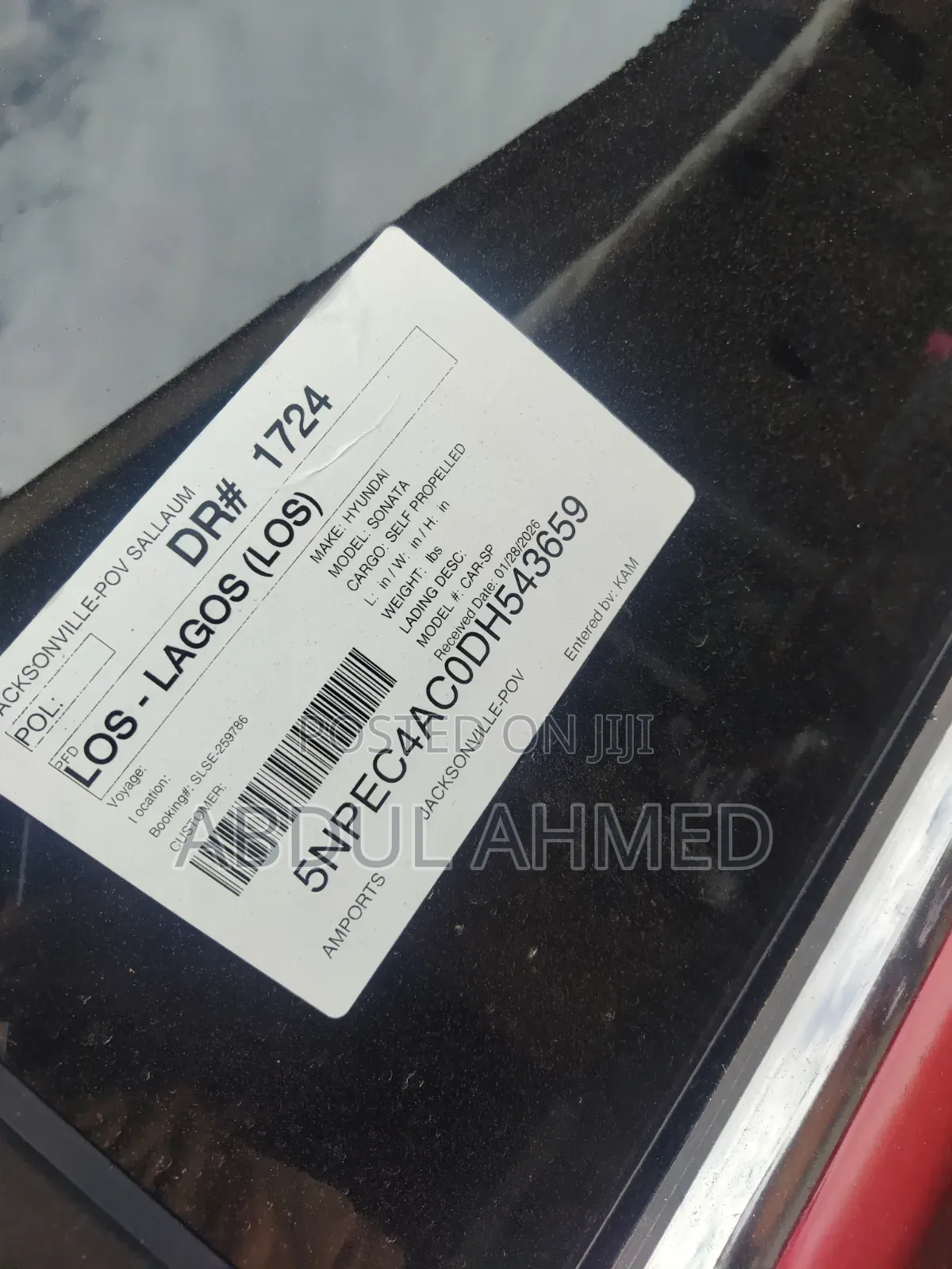 Hyundai Sonata 2014 Red