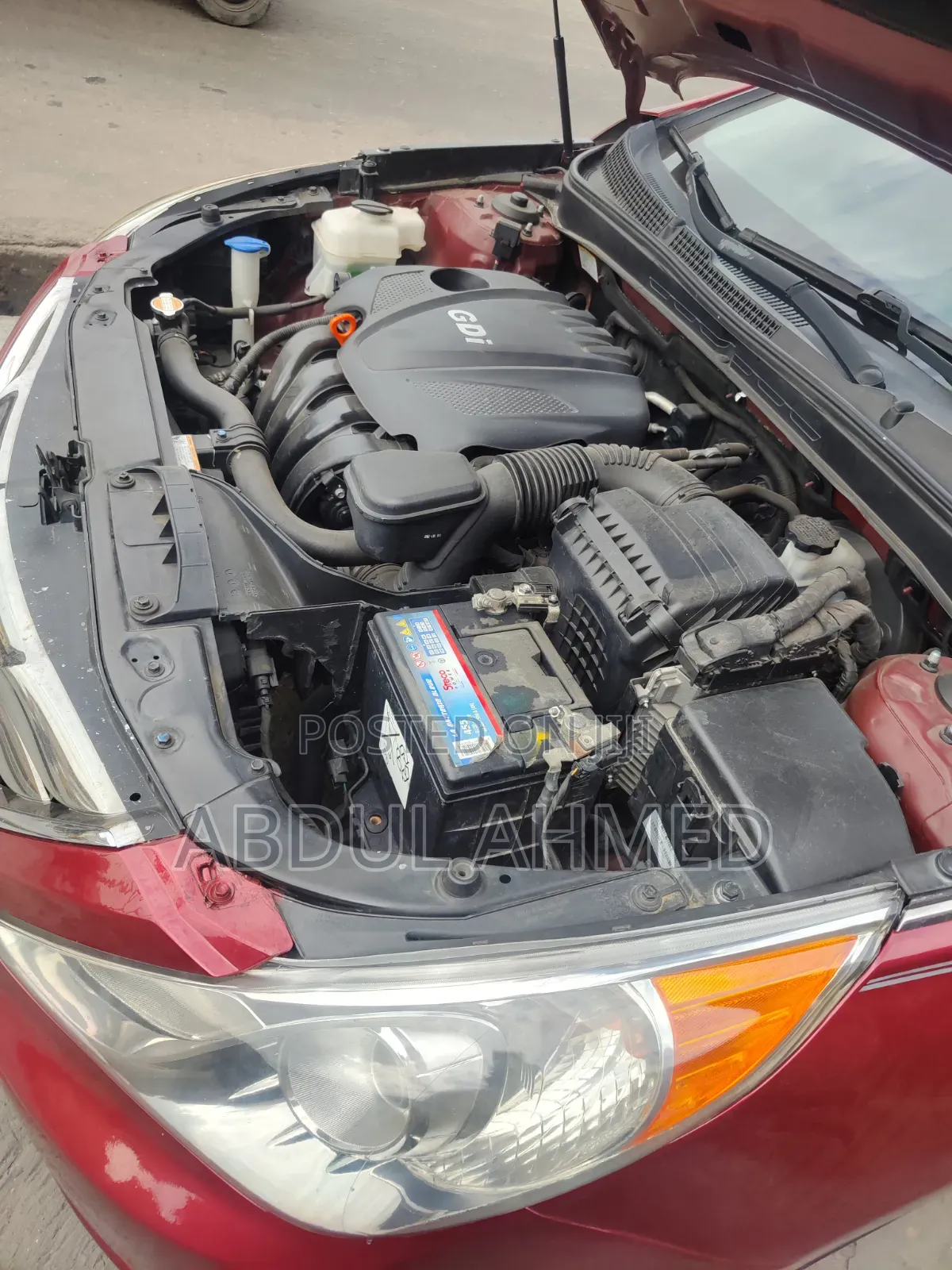 Hyundai Sonata 2014 Red