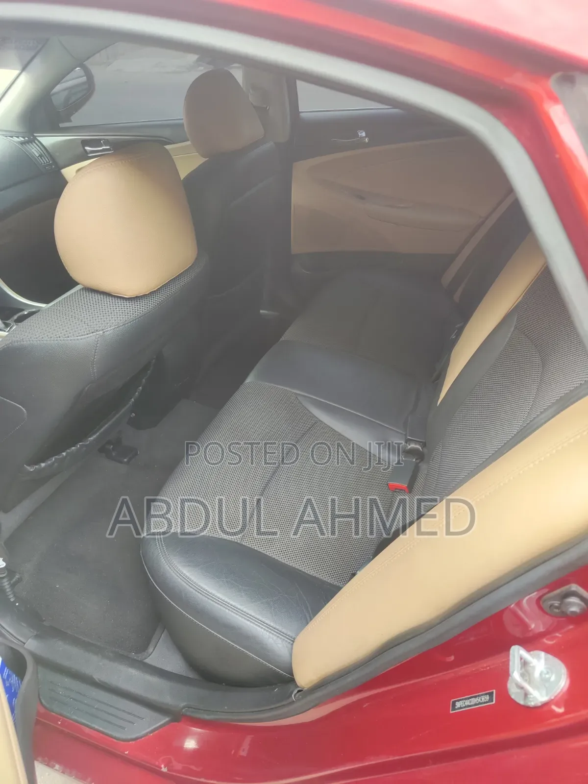 Hyundai Sonata 2014 Red