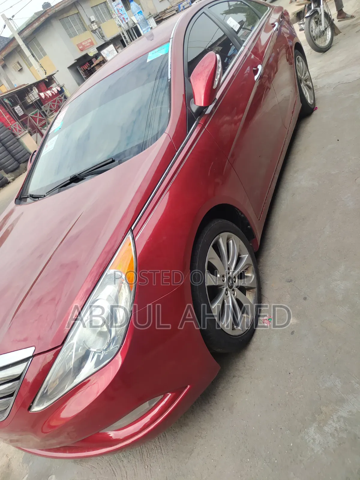 Hyundai Sonata 2014 Red