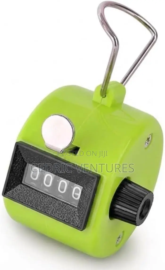 4 Digit Tally Counter Mechanical Palm Click Counter