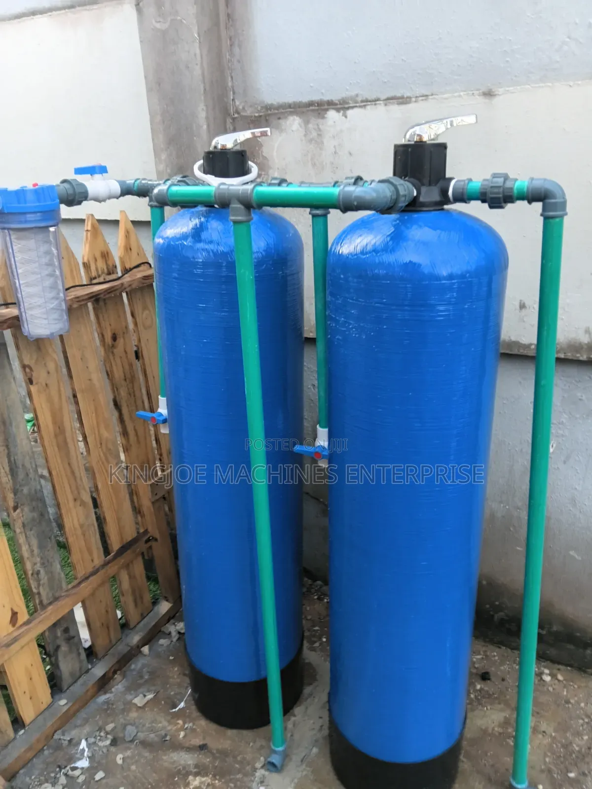 Fiberglass Treatment Plant