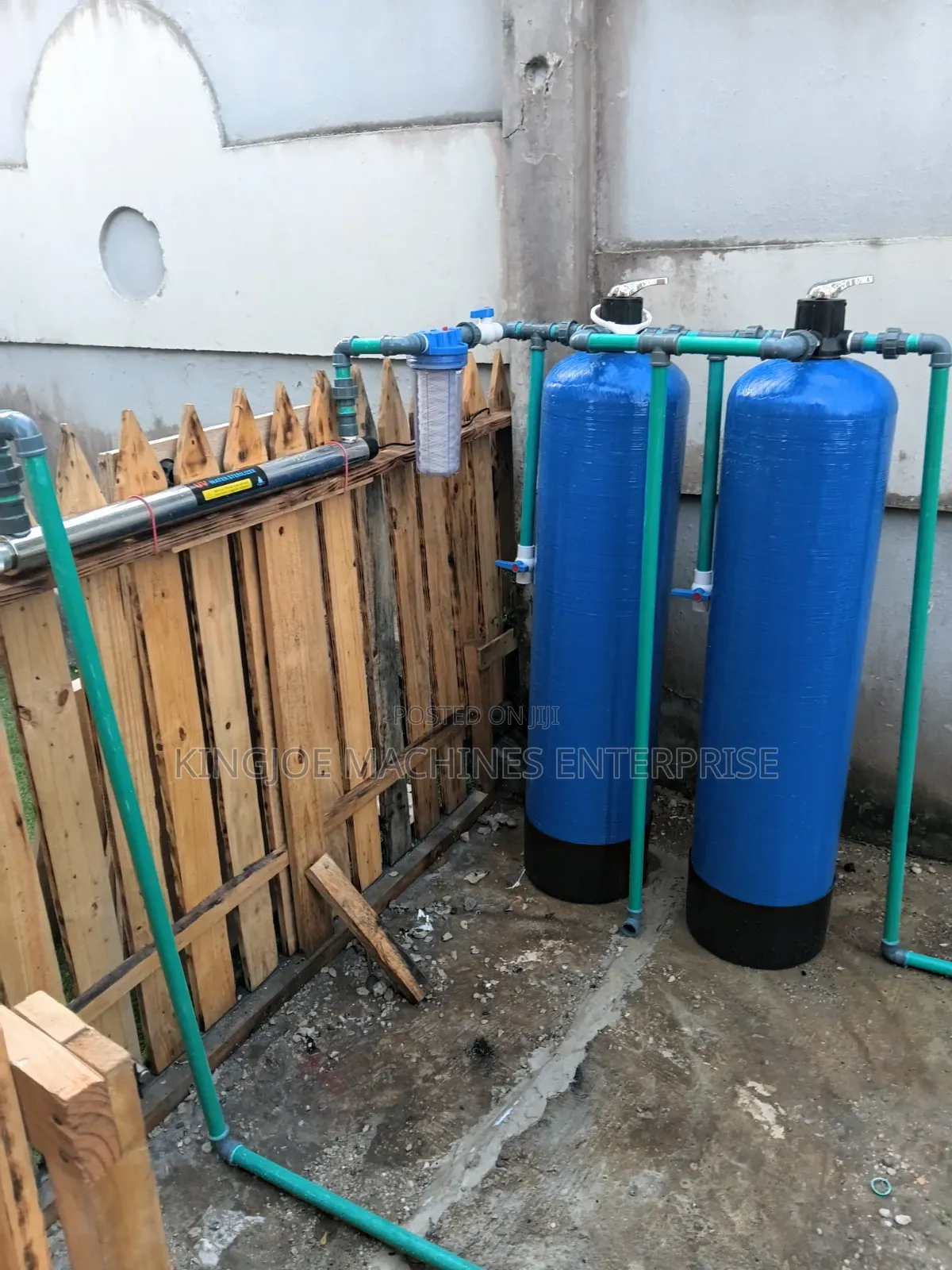Fiberglass Treatment Plant