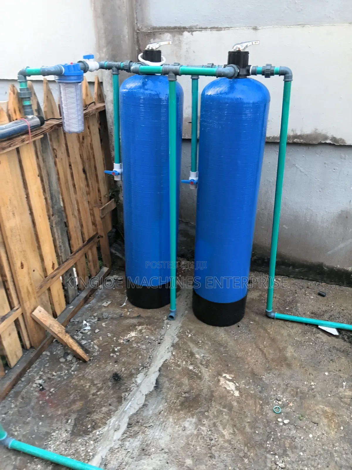 Fiberglass Treatment Plant