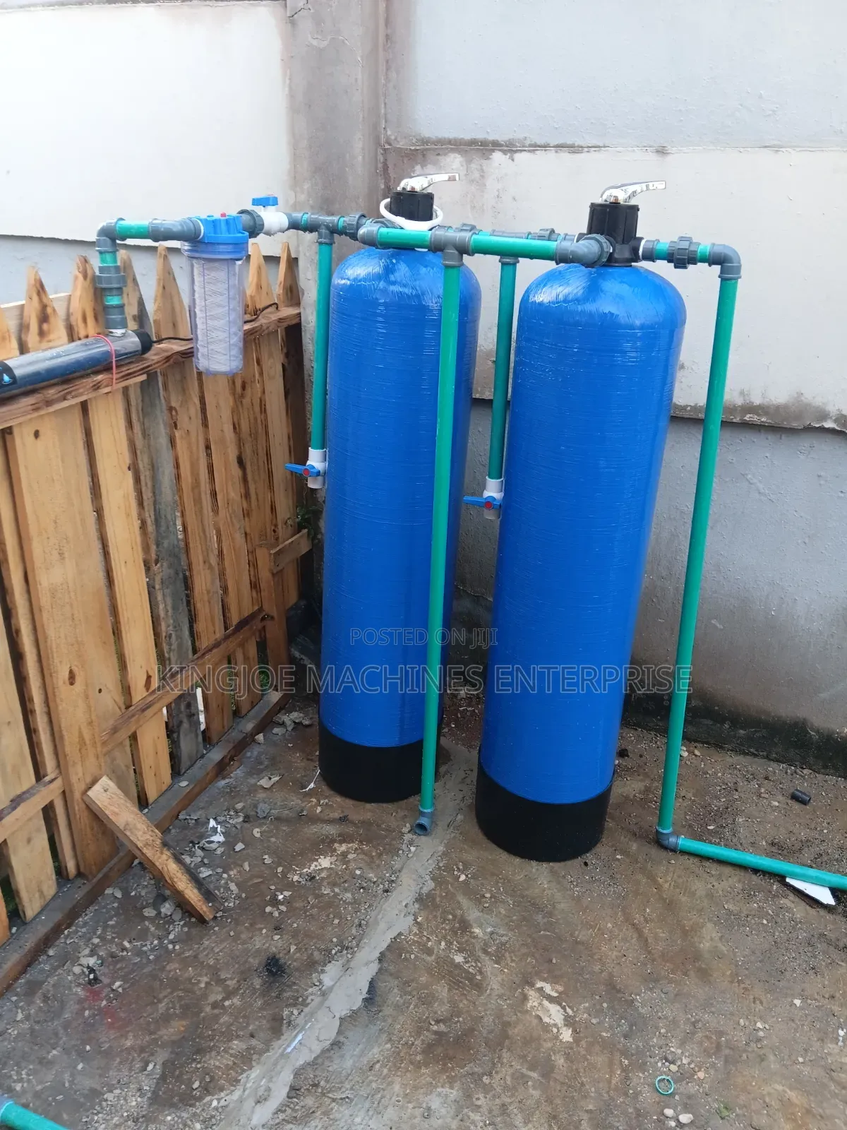 Fiberglass Treatment Plant