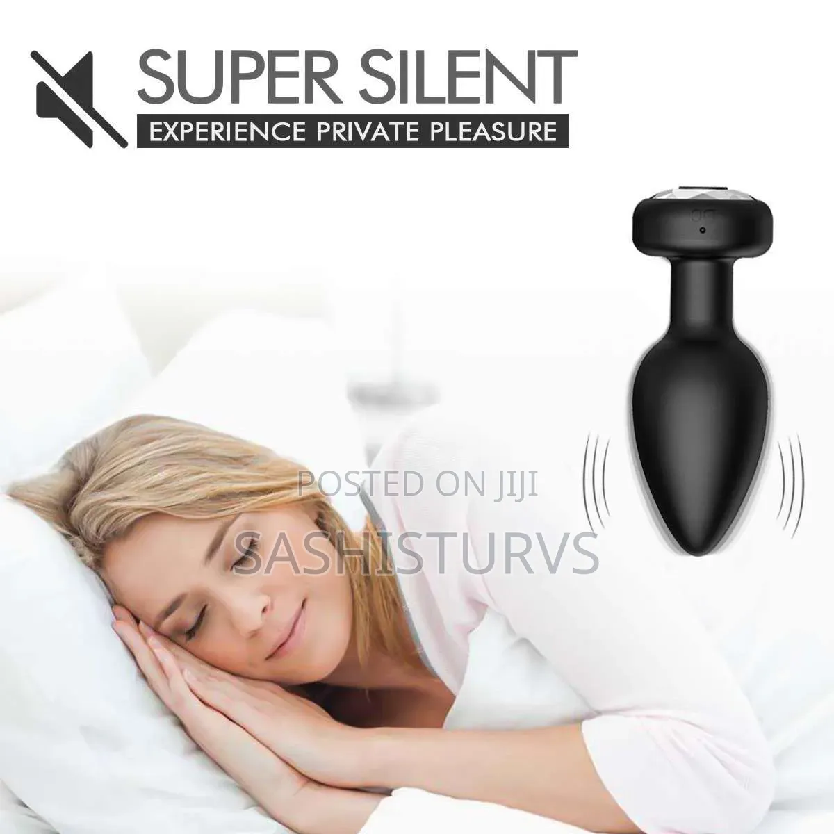 Rechargeable Vibrating Anal Butt Plug With App Control