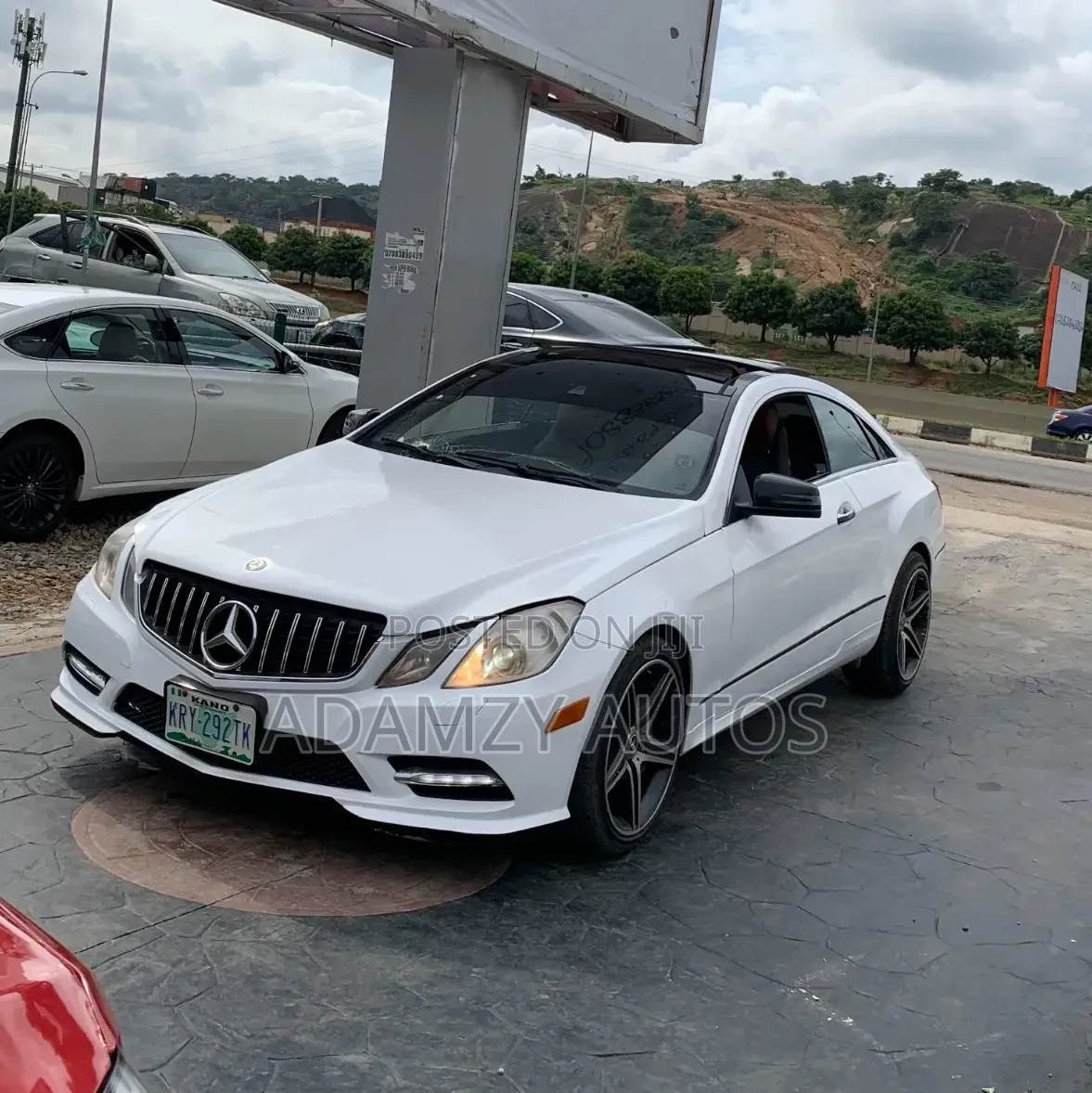 Mercedes-Benz E550 2013 White