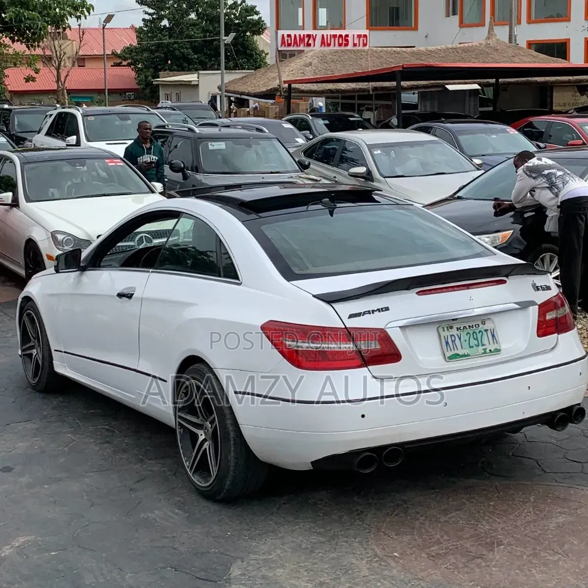 Mercedes-Benz E550 2013 White