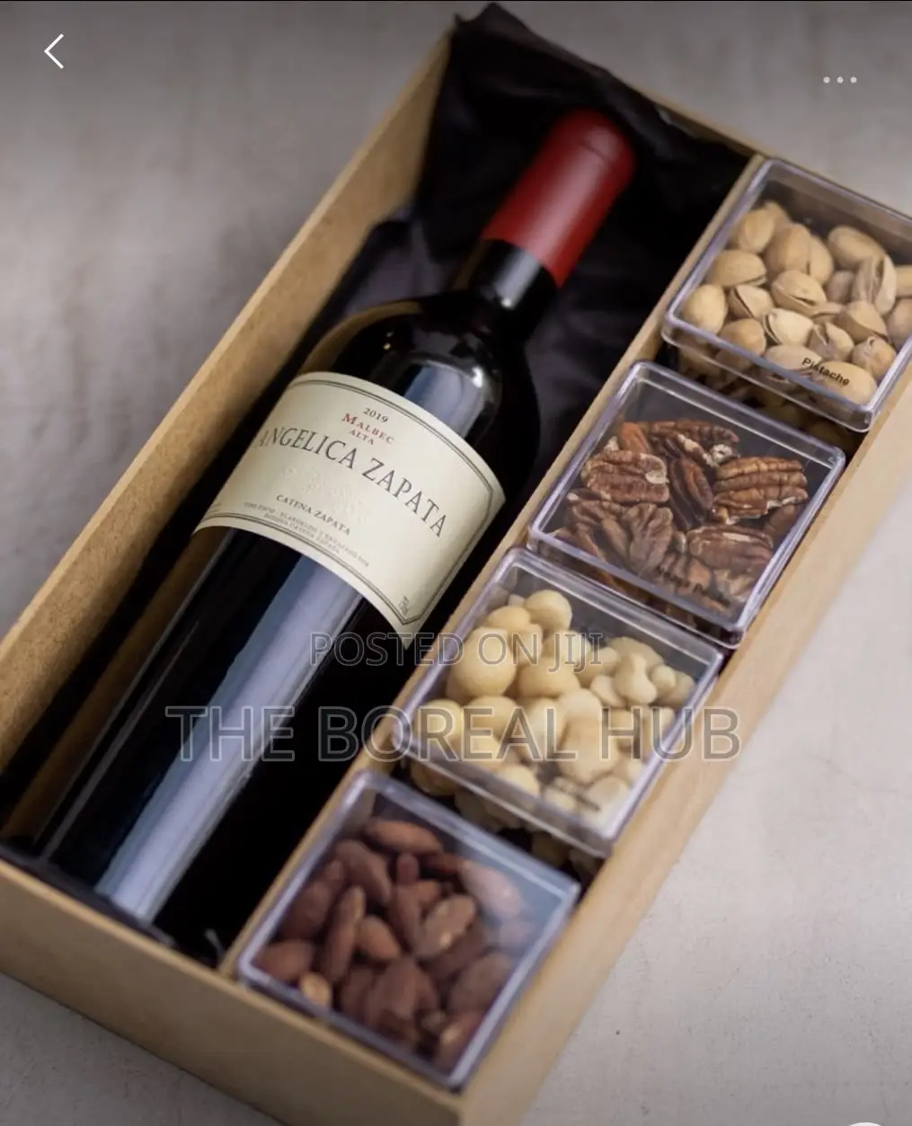 Customized Wine and Wood Envisaged Case Corporate Gift Souvenir