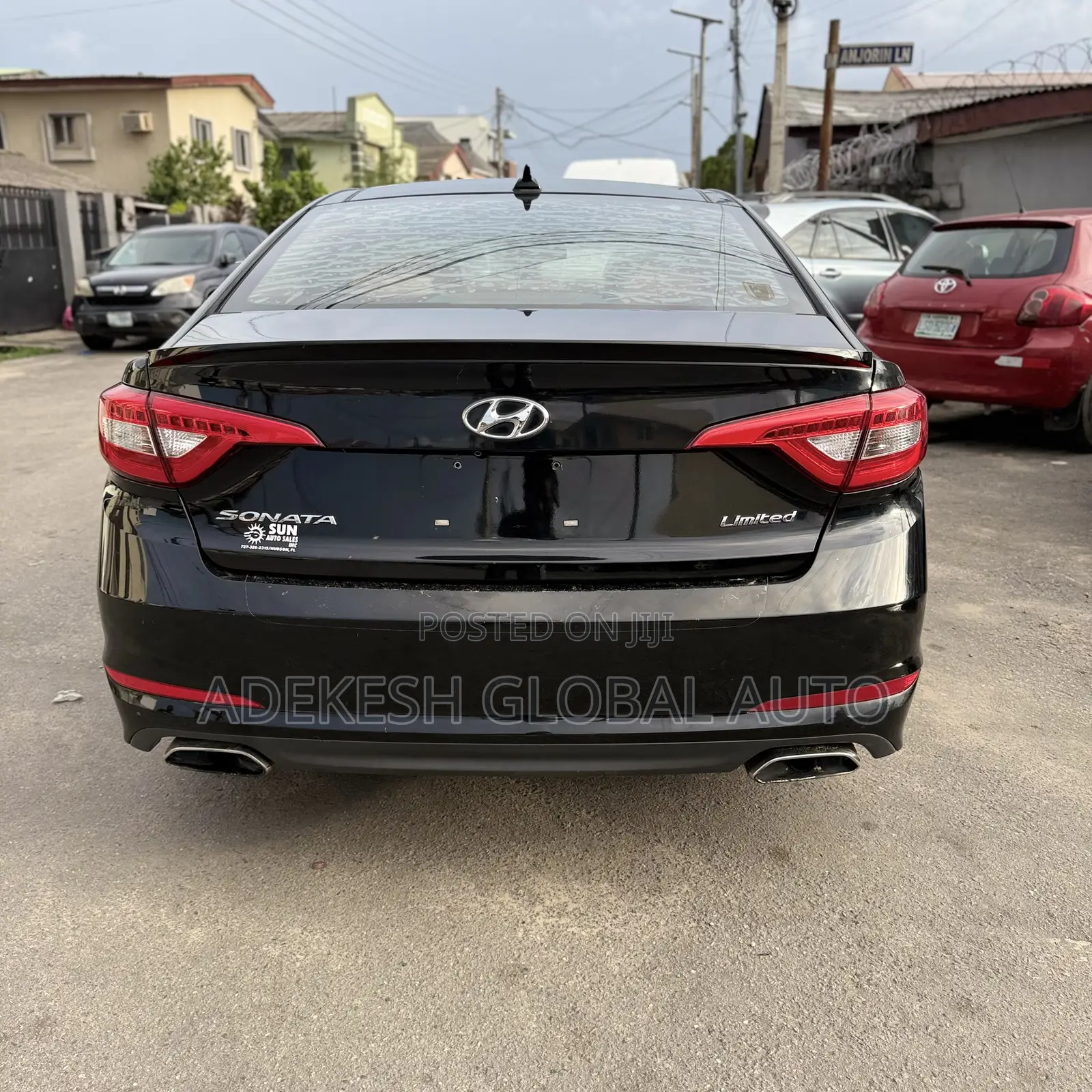 Hyundai Sonata Limited 4dr Sedan (2.4L 4cyl 6A) 2015 Black