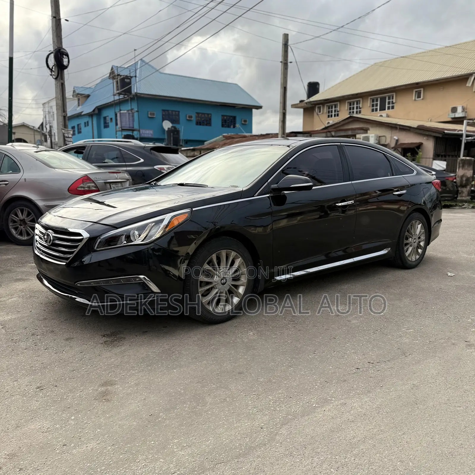 Hyundai Sonata Limited 4dr Sedan (2.4L 4cyl 6A) 2015 Black