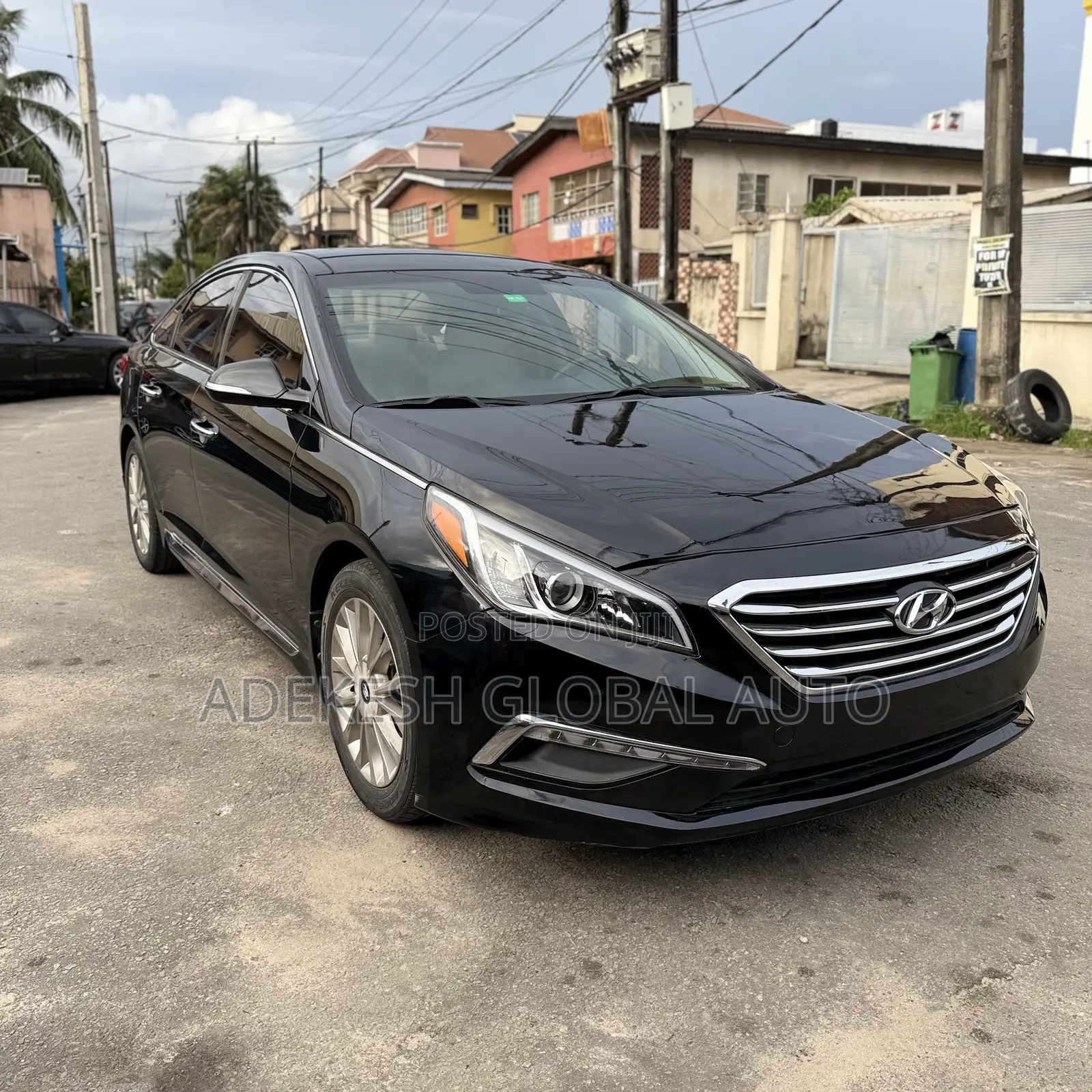 Hyundai Sonata Limited 4dr Sedan (2.4L 4cyl 6A) 2015 Black