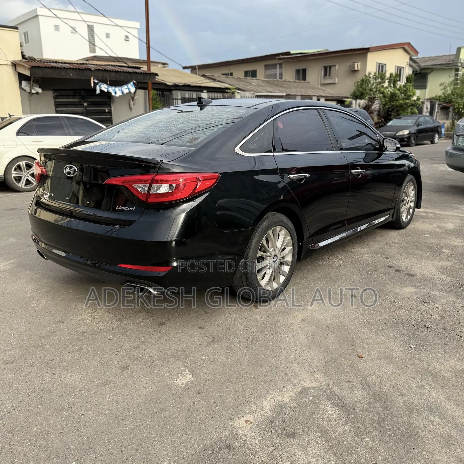 Hyundai Sonata Limited 4dr Sedan (2.4L 4cyl 6A) 2015 Black
