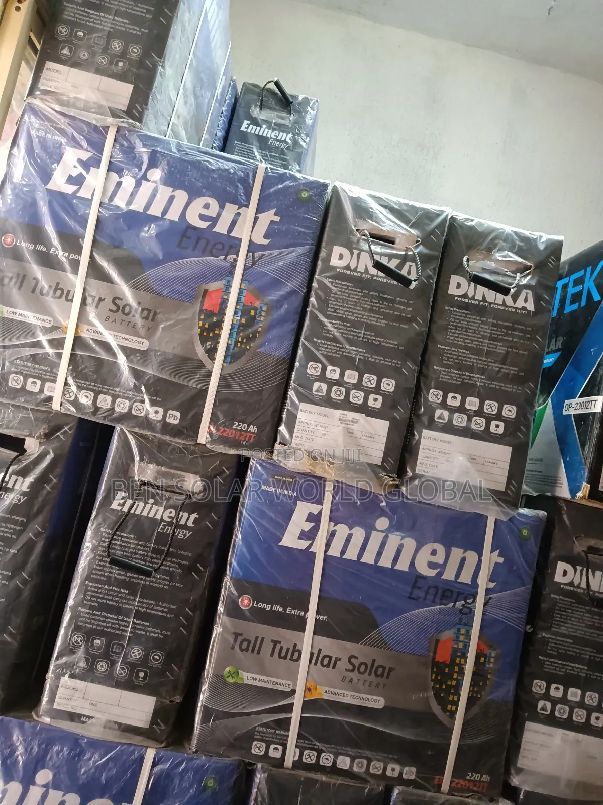 220ah Eminent Tubular Solar Battery 12v