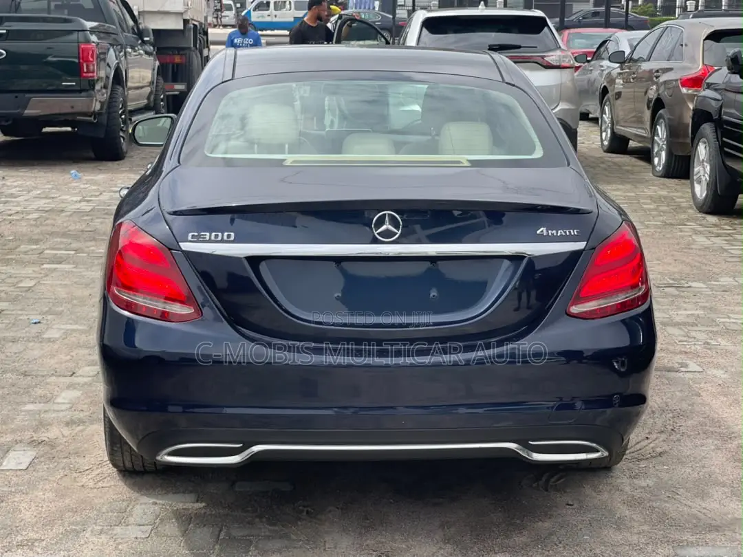 Mercedes-Benz C300 Luxury 4Matic Sedan AWD (2.0L 4cyl 7A) 2016 Blue