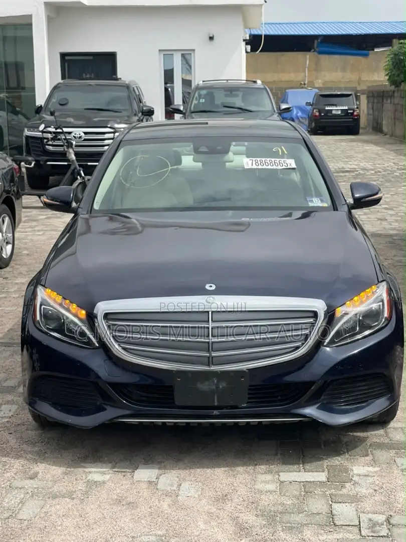 Mercedes-Benz C300 Luxury 4Matic Sedan AWD (2.0L 4cyl 7A) 2016 Blue