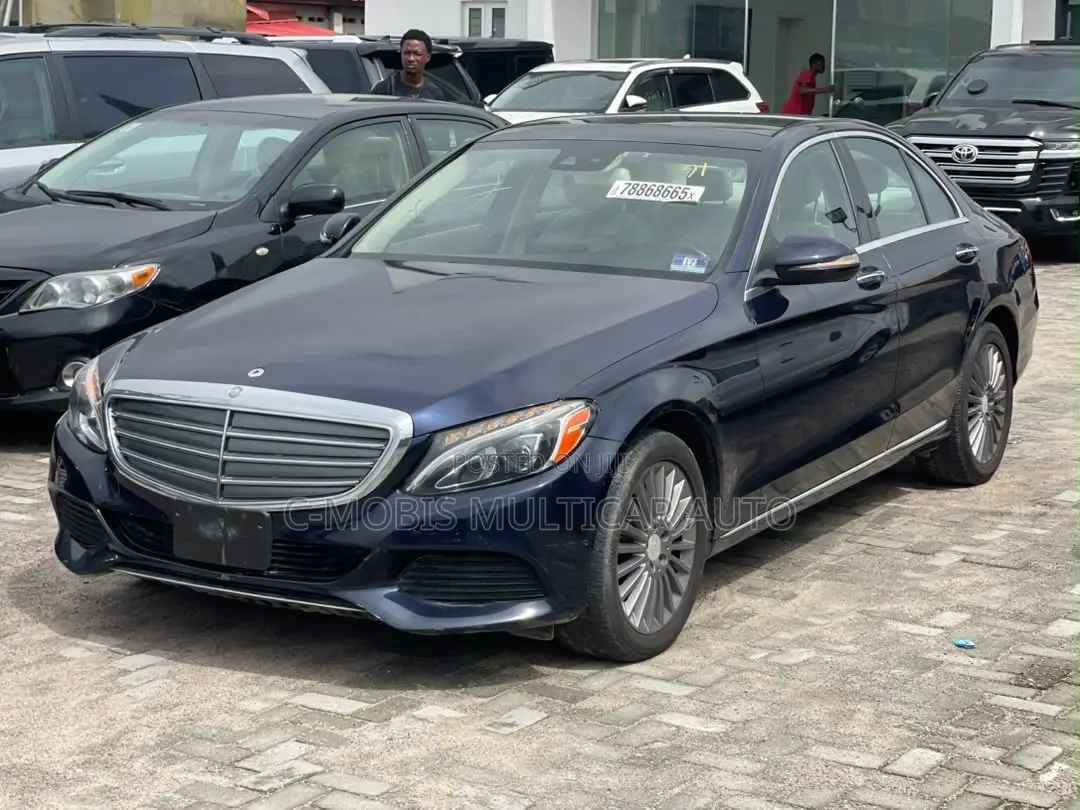 Mercedes-Benz C300 Luxury 4Matic Sedan AWD (2.0L 4cyl 7A) 2016 Blue