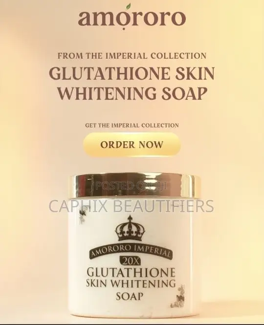 Amororo Imperial Glutathione Skin Whitening Soap