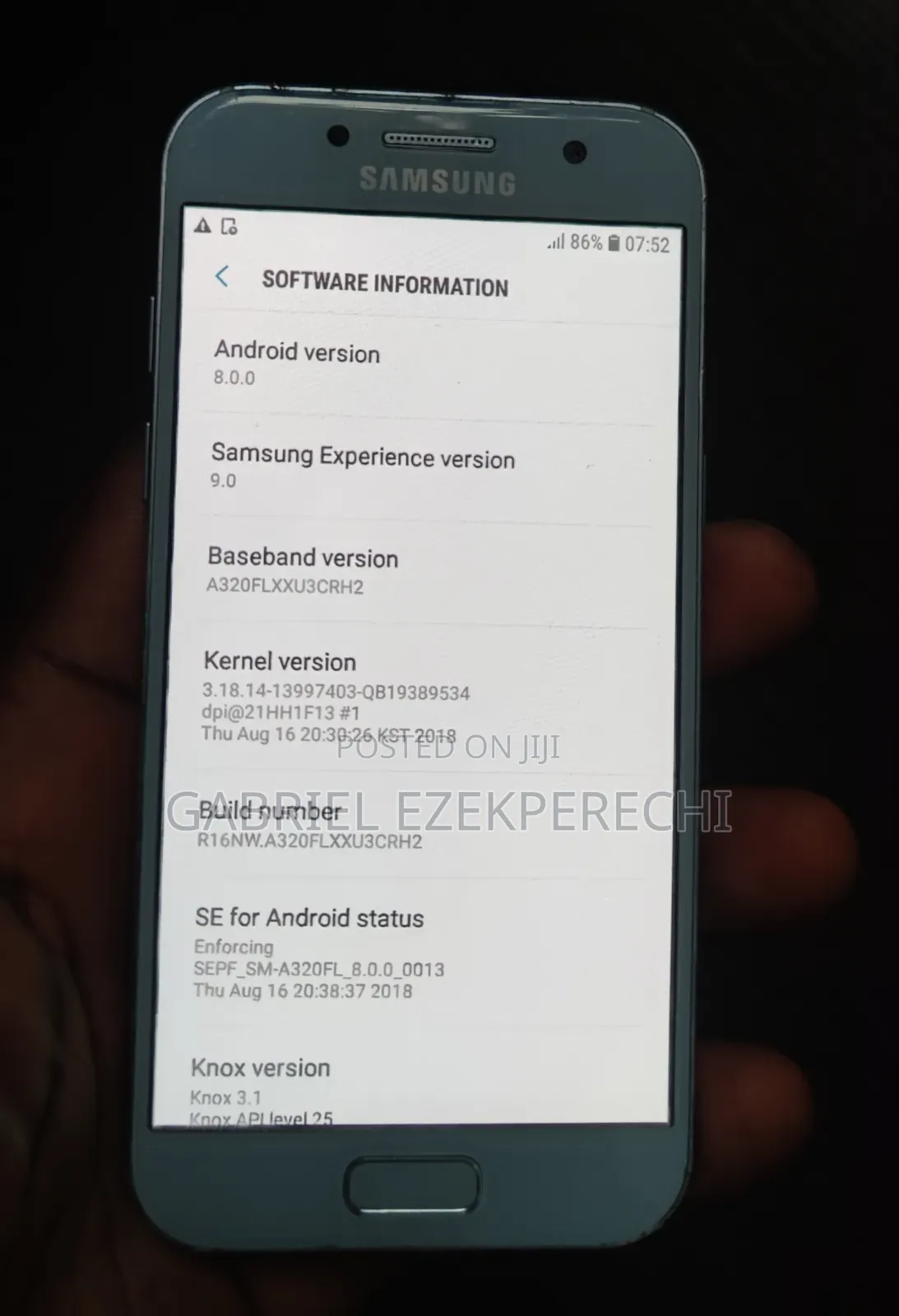 Samsung Galaxy A3 16 GB Green