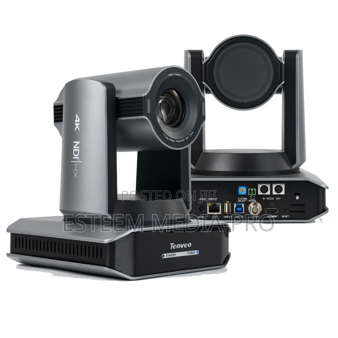 Tenveo X60 Ndihx3 Ptz Camera- 60pfs With 30x Zoom (Black)