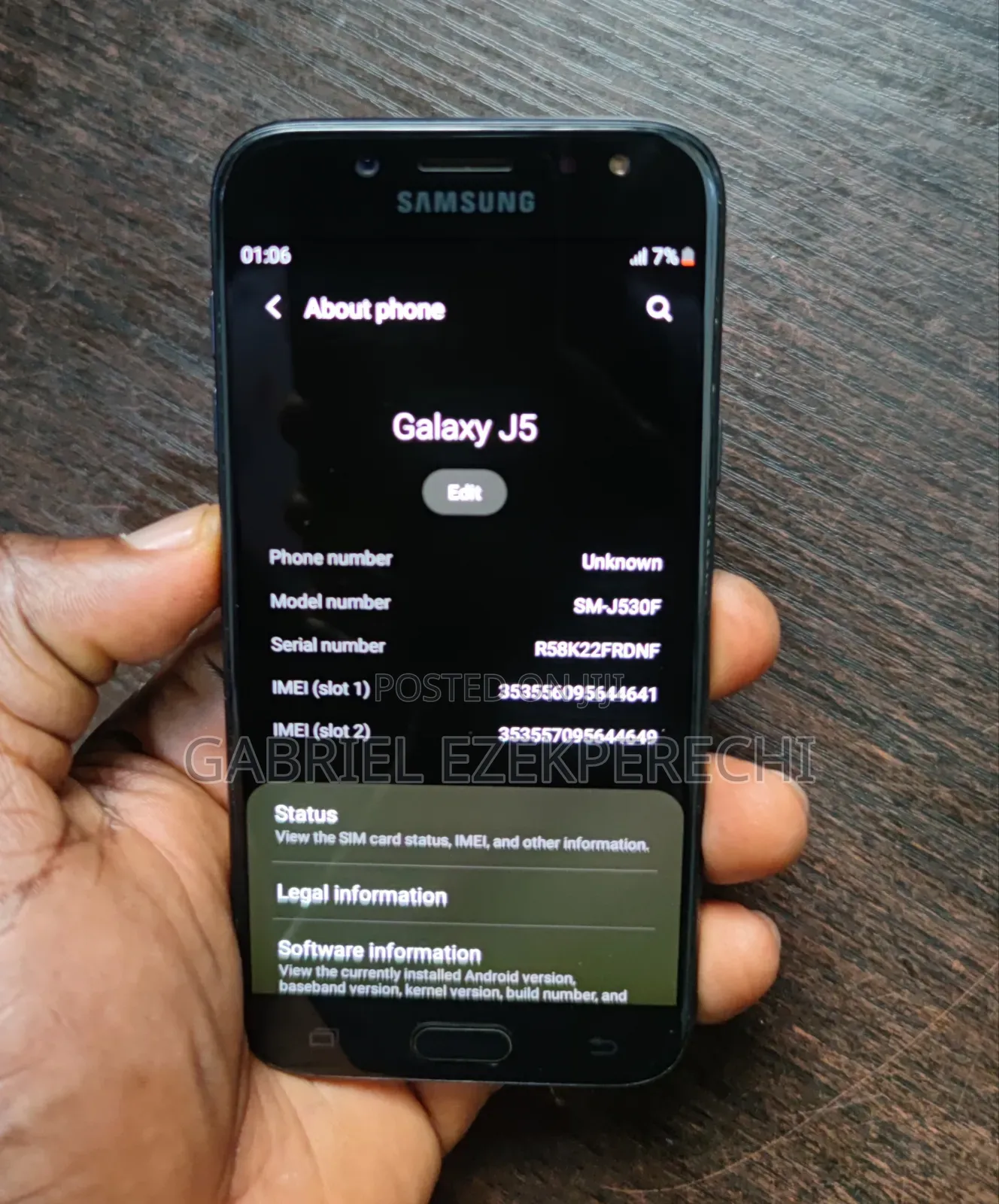 Samsung Galaxy J5 16 GB Black