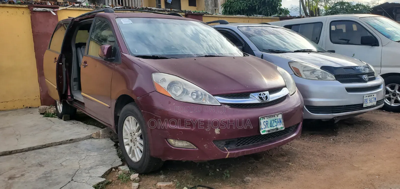 Toyota Sienna LE 4WD 2007 Red