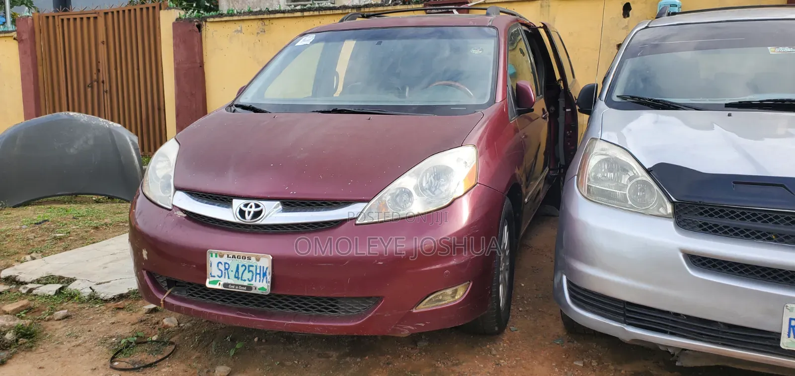 Toyota Sienna LE 4WD 2007 Red
