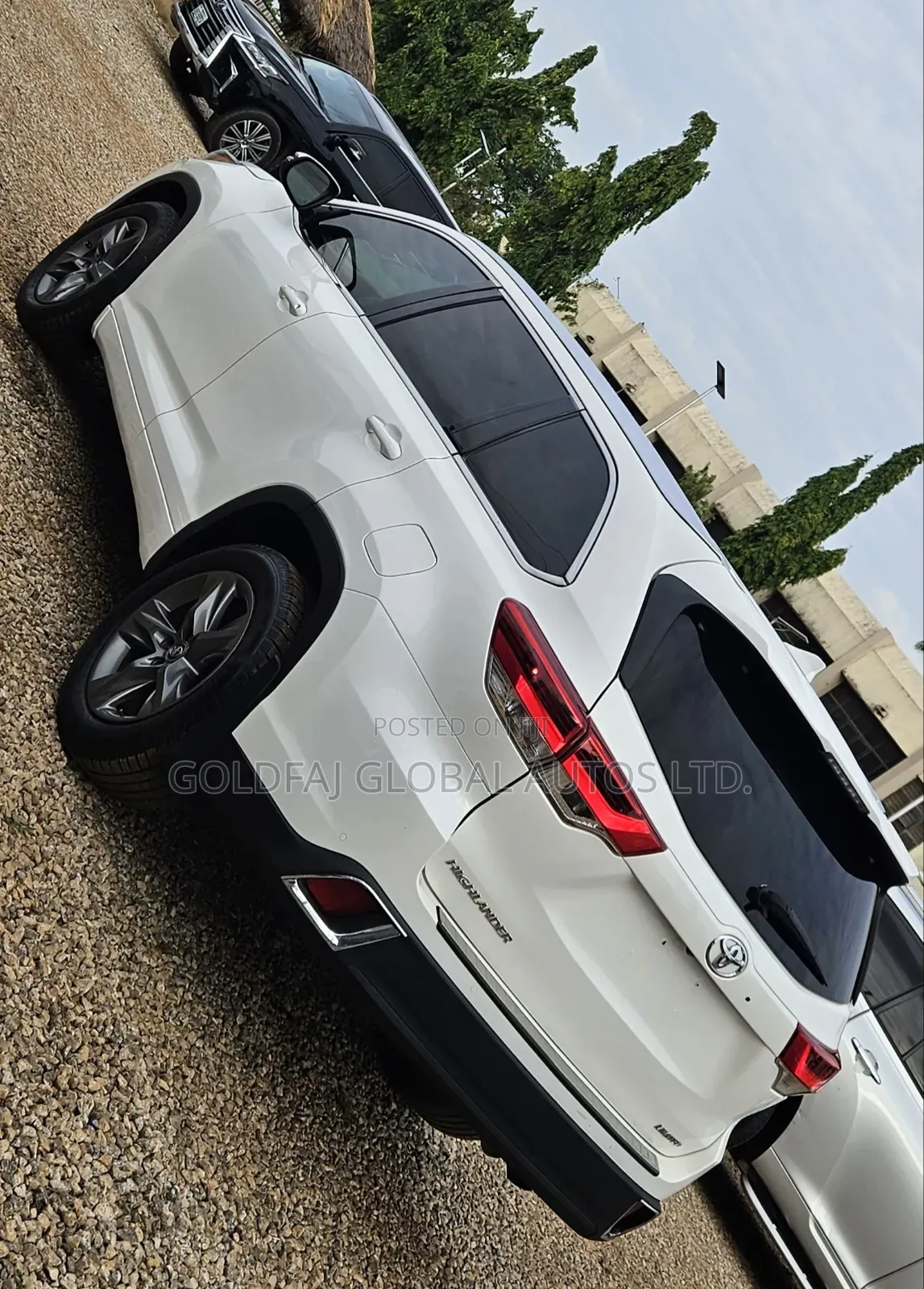 Toyota Highlander Limited Platinum 2019 White