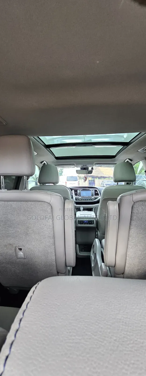 Toyota Highlander Limited Platinum 2019 White