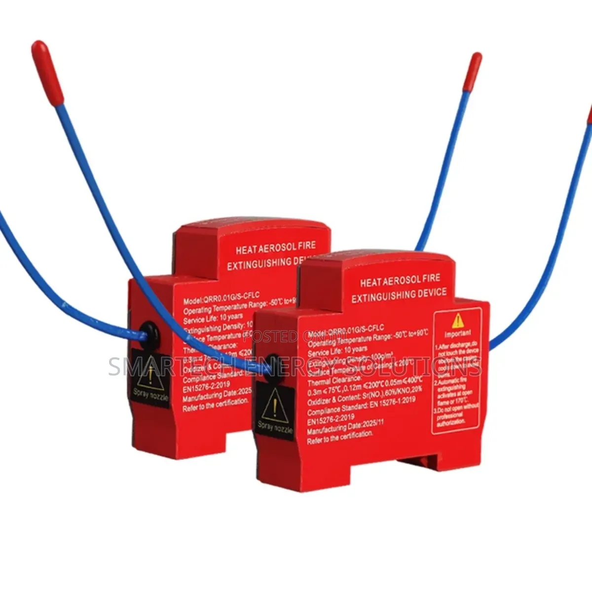 Auto Aerosol Fire Suppression Device Din-Rail for Distribution Cabinet