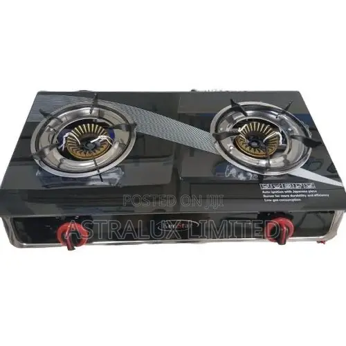 2 Burner Electric Gas Cooker Table Top Kensar