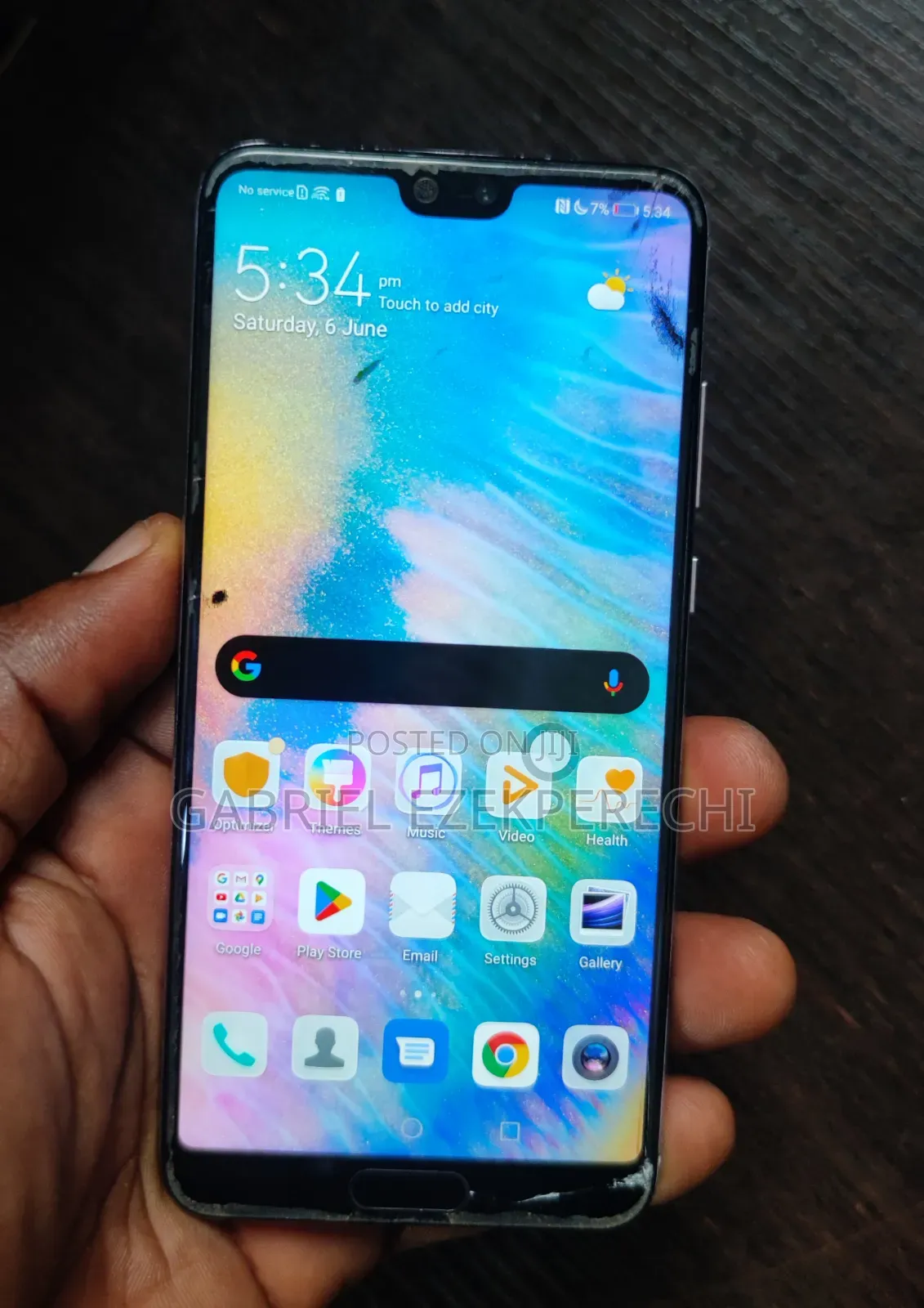 Huawei P20 128 GB Silver