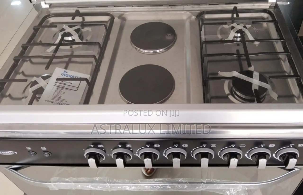 Kenstar Ks-Gcx6090-42s 60x90, 4 Burner + 2 Electric Hotplate,
