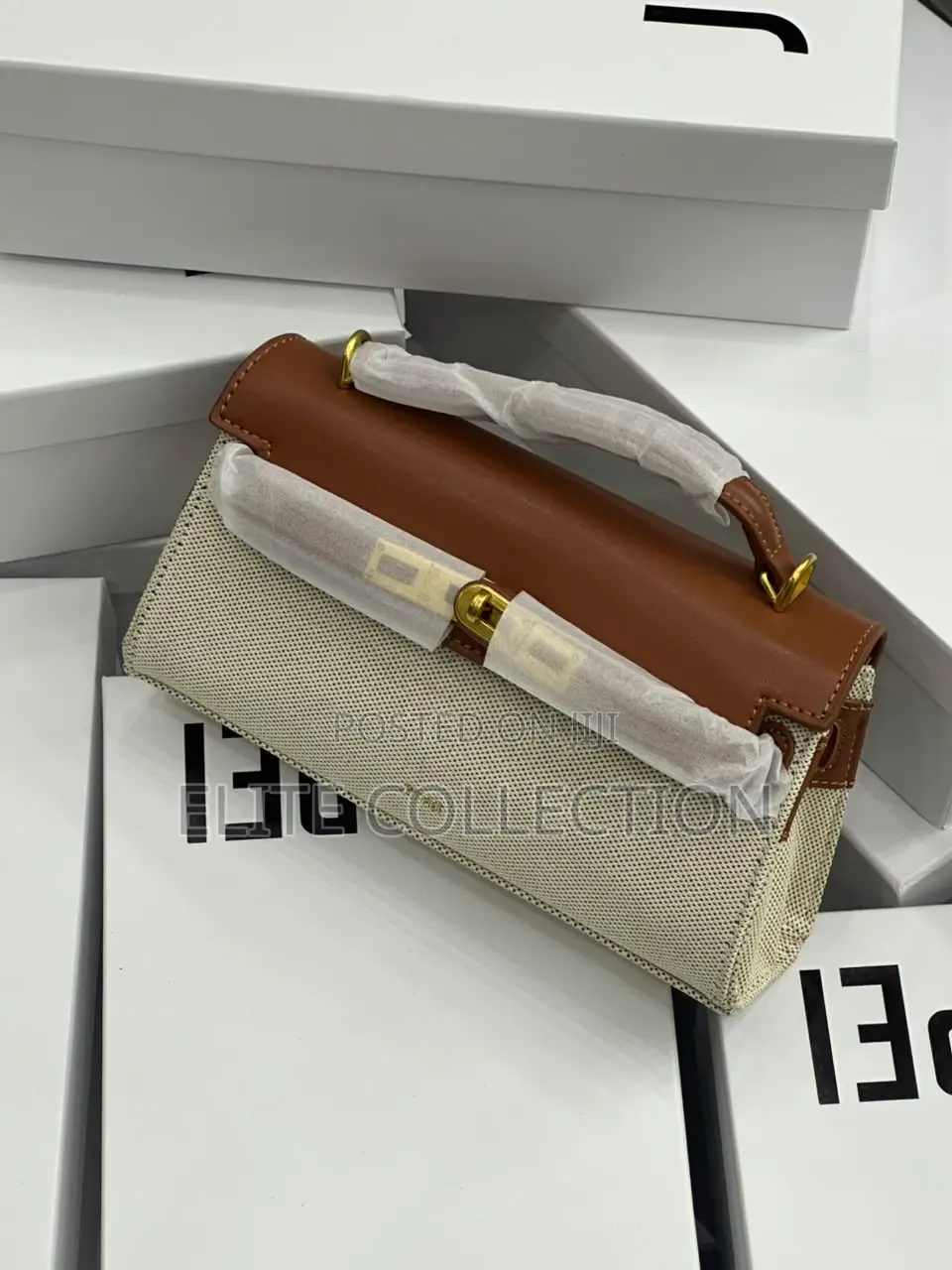 *Jw Pei Kayla Bag* Wine•Brown-Mix•Olive Green•White•Powder-Blue••