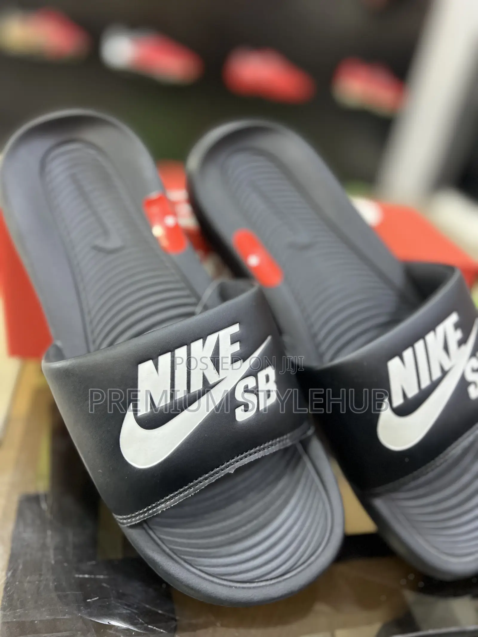 Nike Sb Slides (Black)