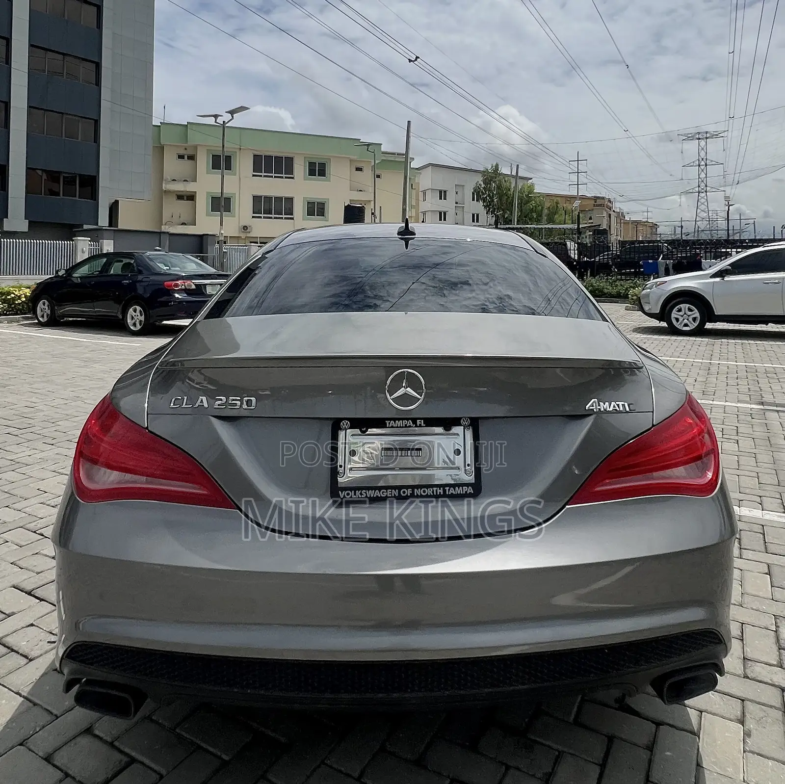 Mercedes-Benz CLA-Class CLA 250 4MATIC Sedan 2016 Gray