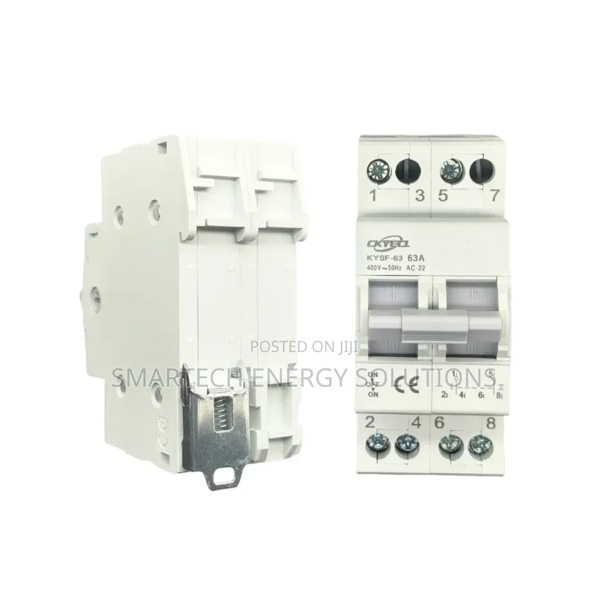 63a Solar Pv System Changeover MTS Dual Switch Circuit Breaker MCB