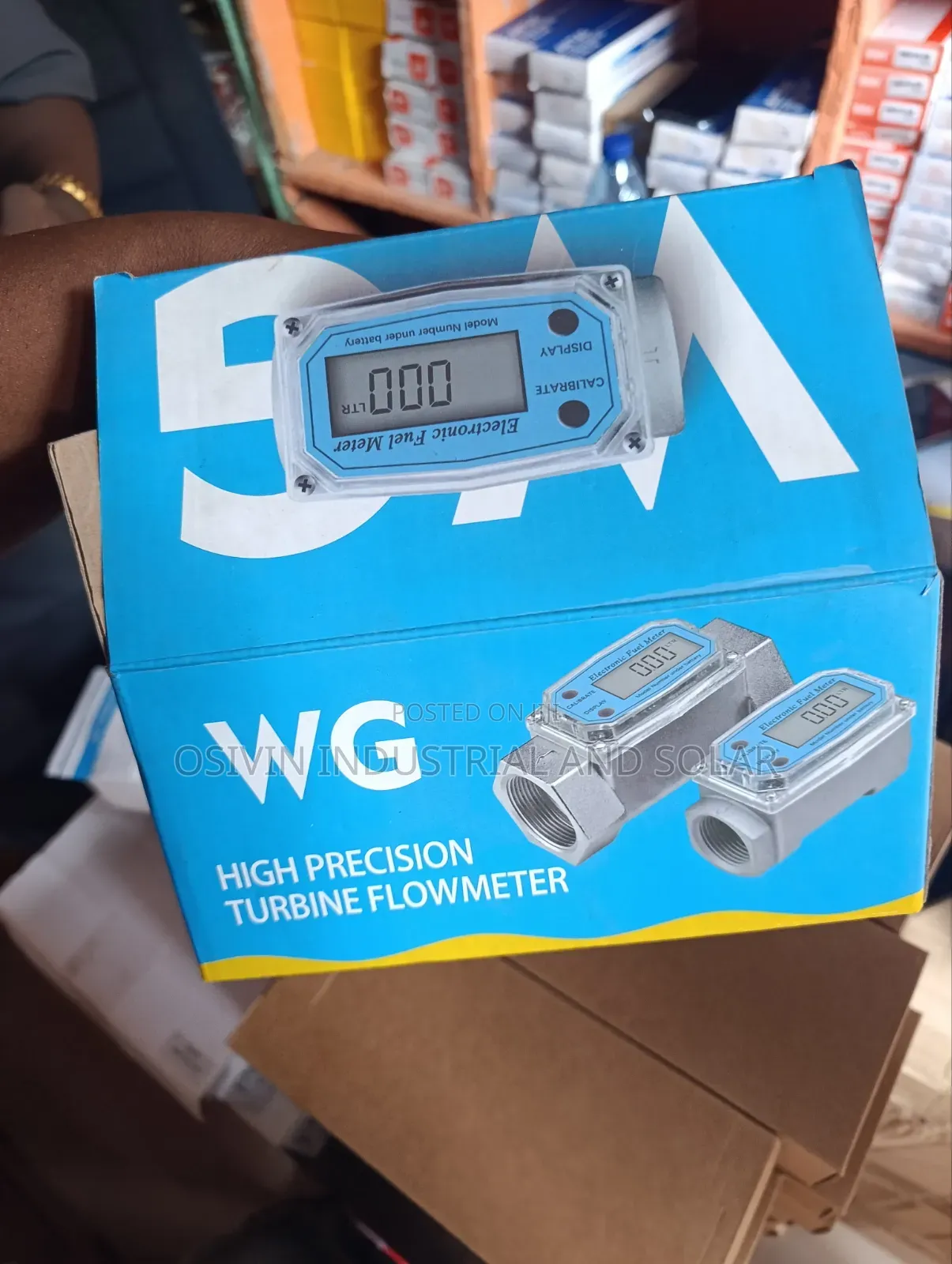 Turbine Wg Digital Electronic One 1inch Flowmeter
