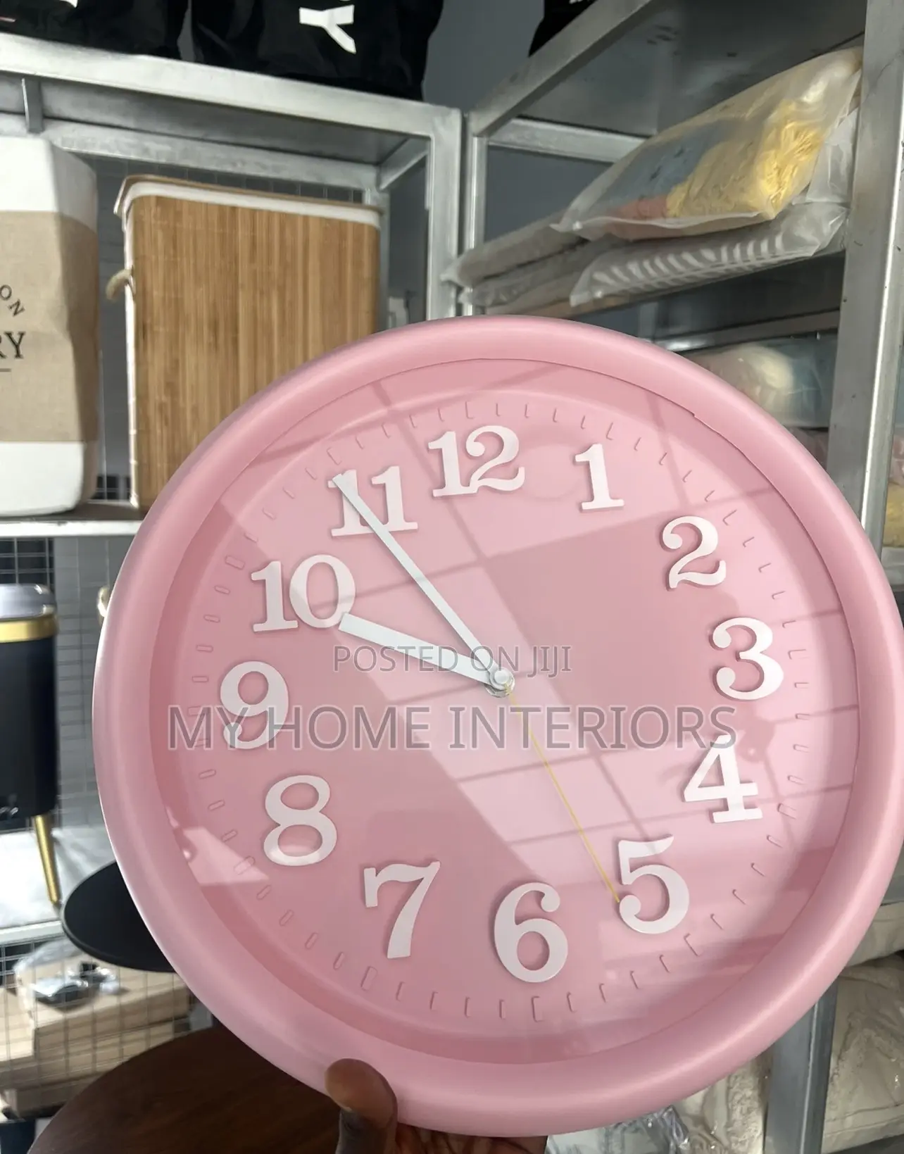 Pink Wallclock